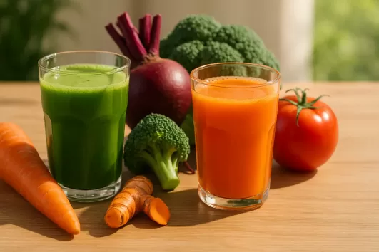 น้ำผักต้านมะเร็ง 14 ชนิด เสริมภูมิ ฟื้นฟูสุขภาพ ด้วยพลังผักผลไม้สกัดเย็น